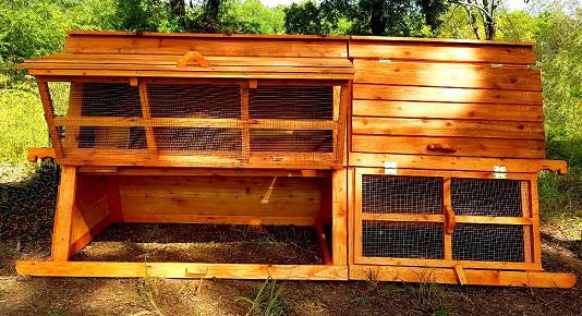 large pre made in usa chicken coop kit